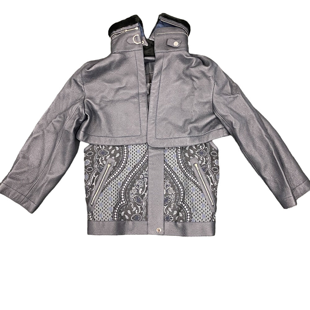 HERMES Other outerwear Cotton, Leather black liner vest 34