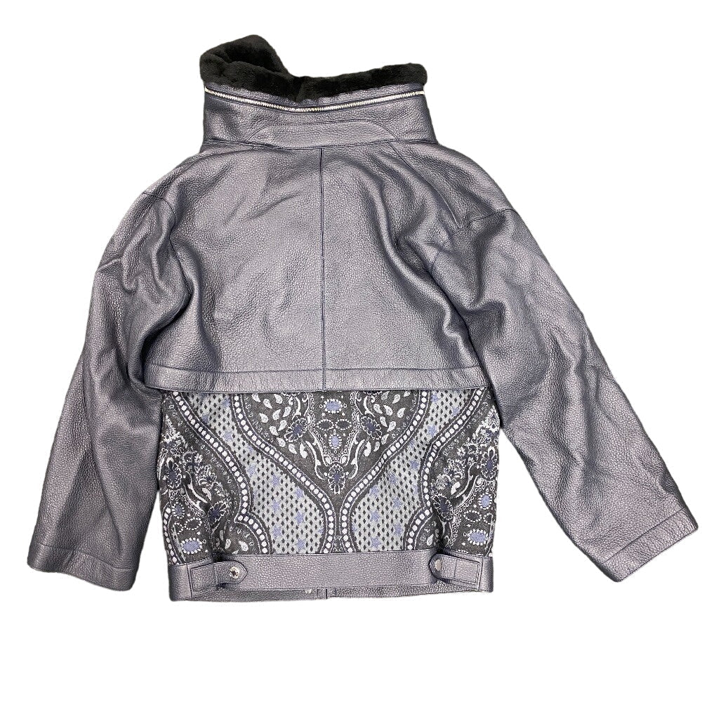 HERMES Other outerwear Cotton, Leather black liner vest 34
