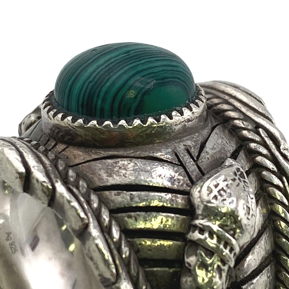 GUCCI Ring Silver925 Silver Double snake Garden(Unisex) Used