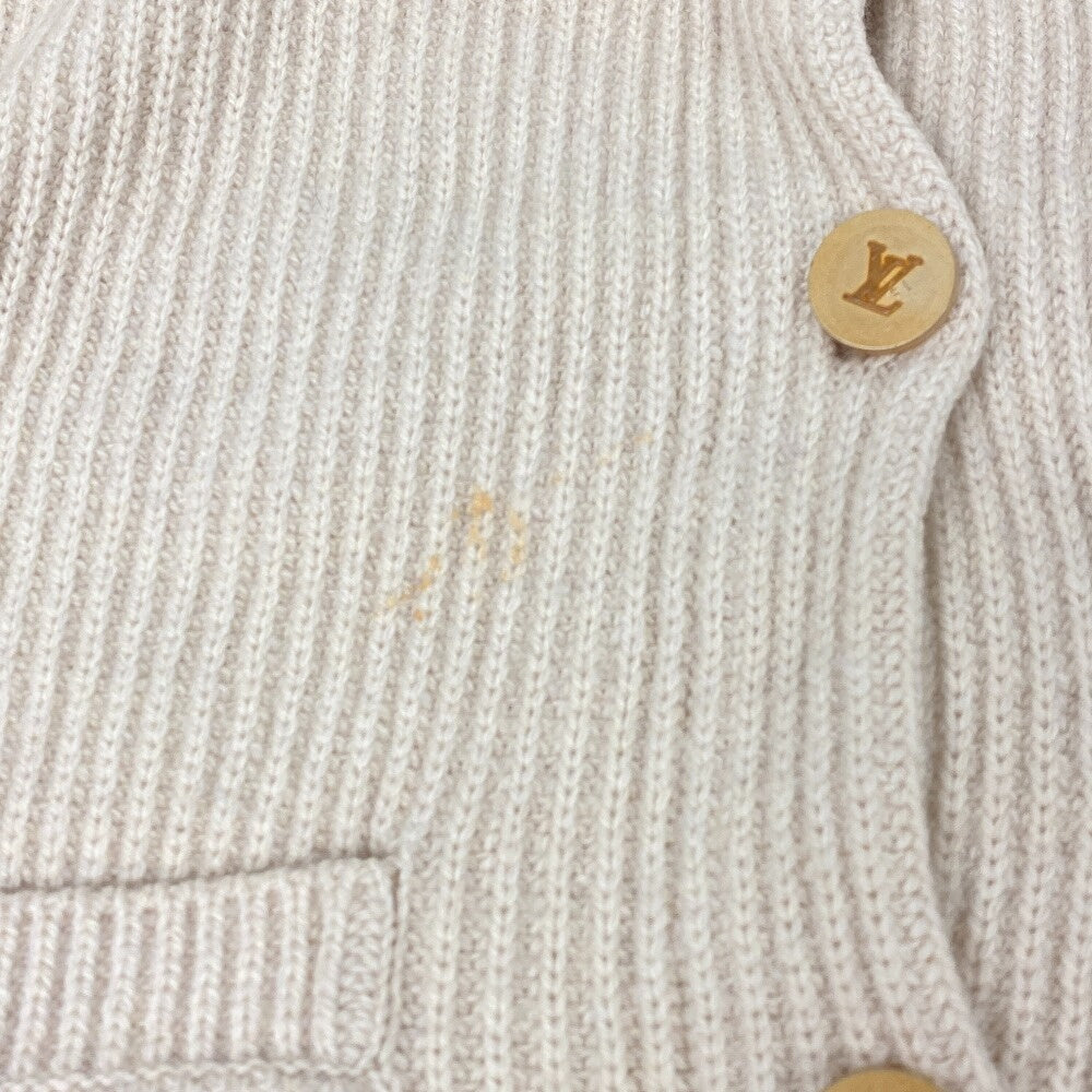LOUIS VUITTON cardigan RW122W Wool, Cashmere beige XS