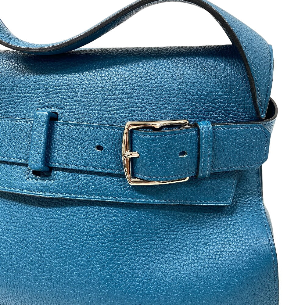 HERMES Handbag Togo cobalt Etribert