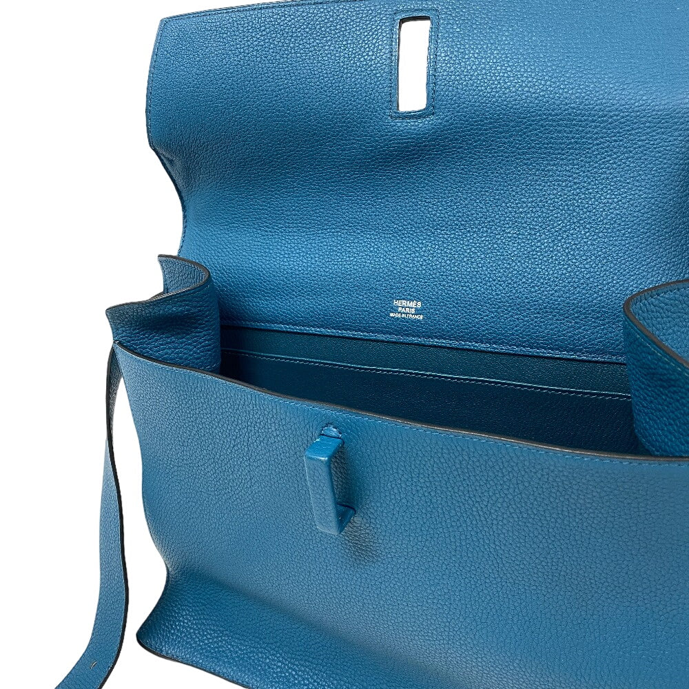 HERMES Handbag Togo cobalt Etribert