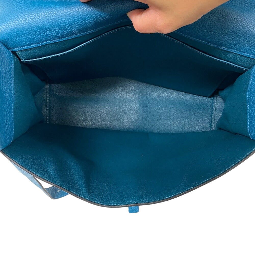 HERMES Handbag Togo cobalt Etribert