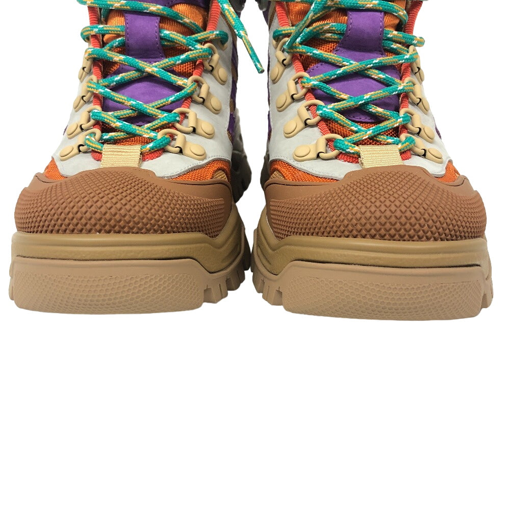 GUCCI boots 721394 Suede, Fabric Brown Adidas 38 Women 38 Used