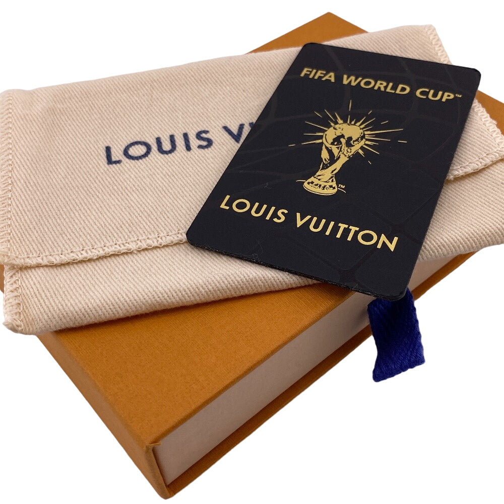 LOUIS VUITTON Card Case M81732 leather black Taurillon Clemence Organizer De Poch mens Used