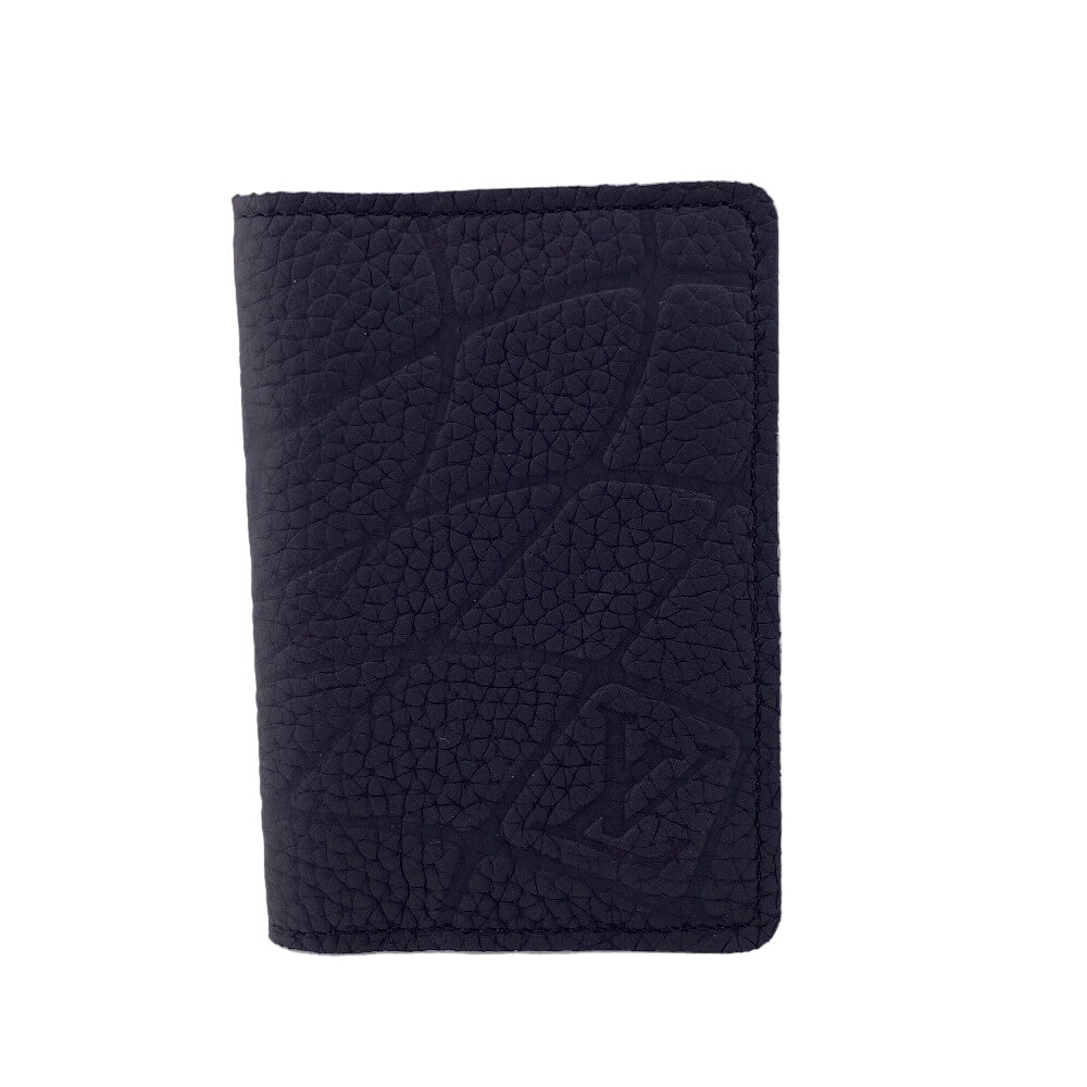 LOUIS VUITTON Card Case M81732 leather black Taurillon Clemence Organizer De Poch mens Used