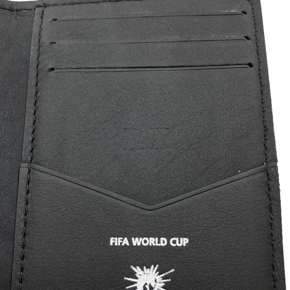 LOUIS VUITTON Card Case M81732 leather black Taurillon Clemence Organizer De Poch mens Used