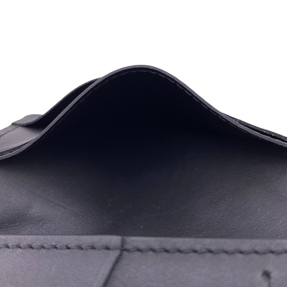 LOUIS VUITTON Card Case M81732 leather black Taurillon Clemence Organizer De Poch mens Used