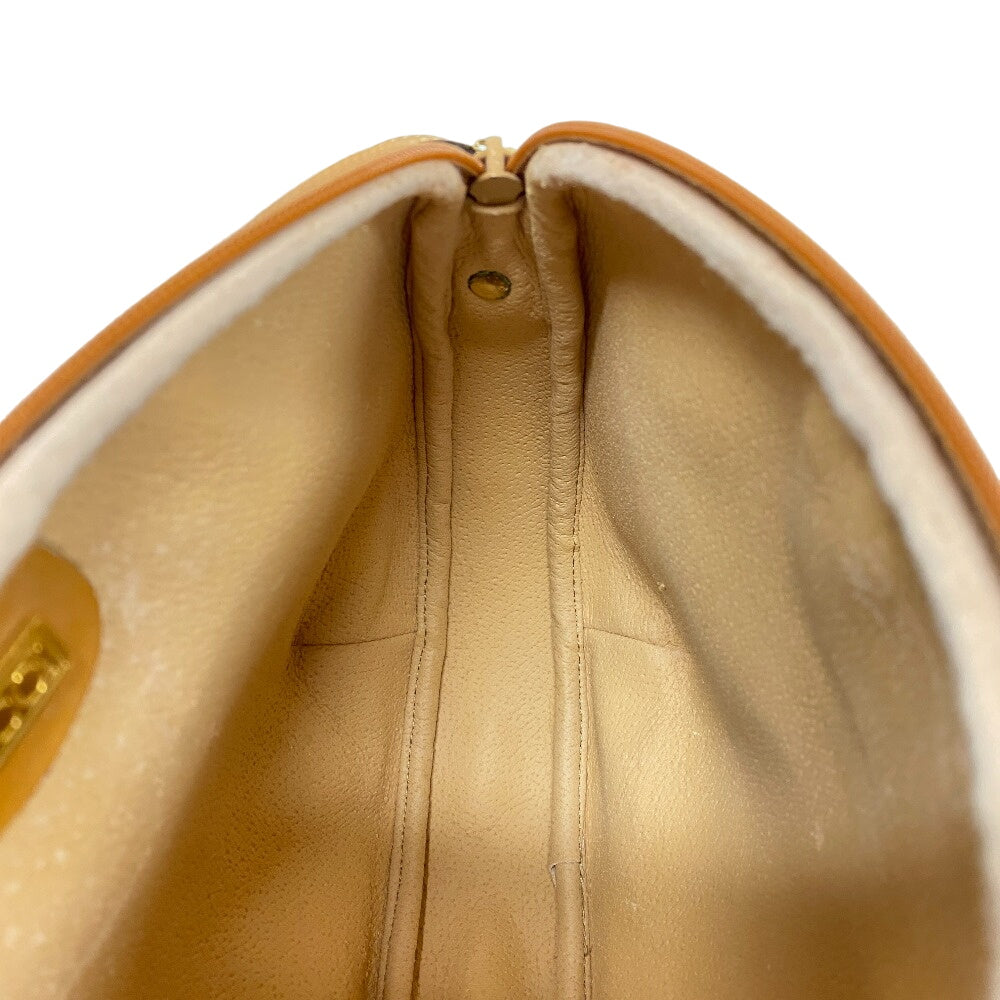 GUCCI Shoulder Bag PVC Ivory Old Gucci GG Women Used