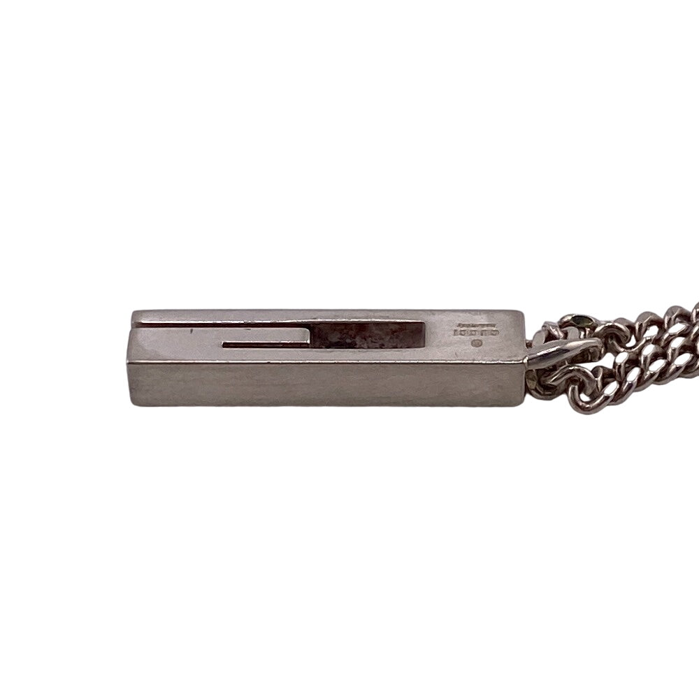 GUCCI Necklace Silver925 Silver Branded G