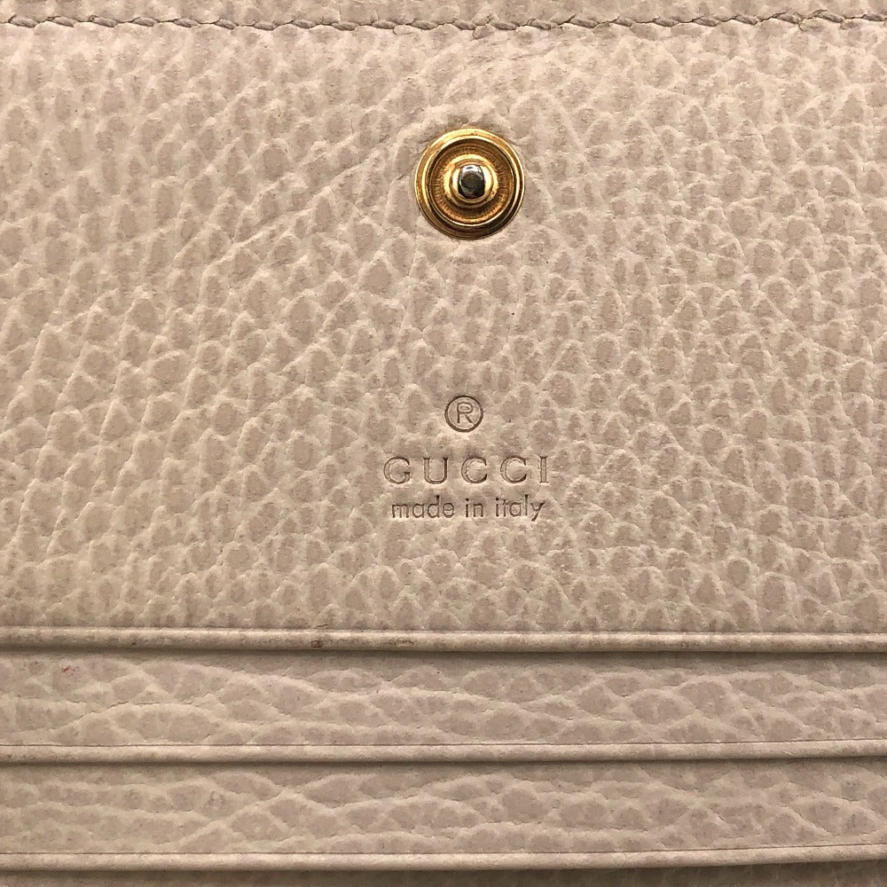 GUCCI Bifold Wallet 658610 PVC, Leather Brown Compact wallet GG Marmont Women Used