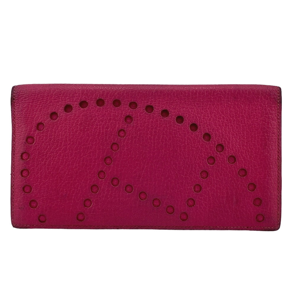 HERMES Bill Compartment Chevre Misol pink Evelyn