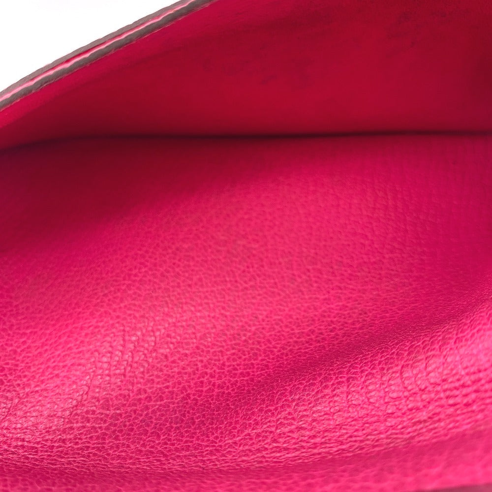 HERMES Bill Compartment Chevre Misol pink Evelyn