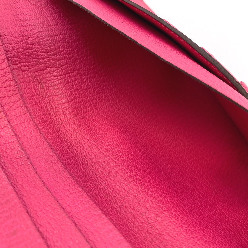 HERMES Bill Compartment Chevre Misol pink Evelyn