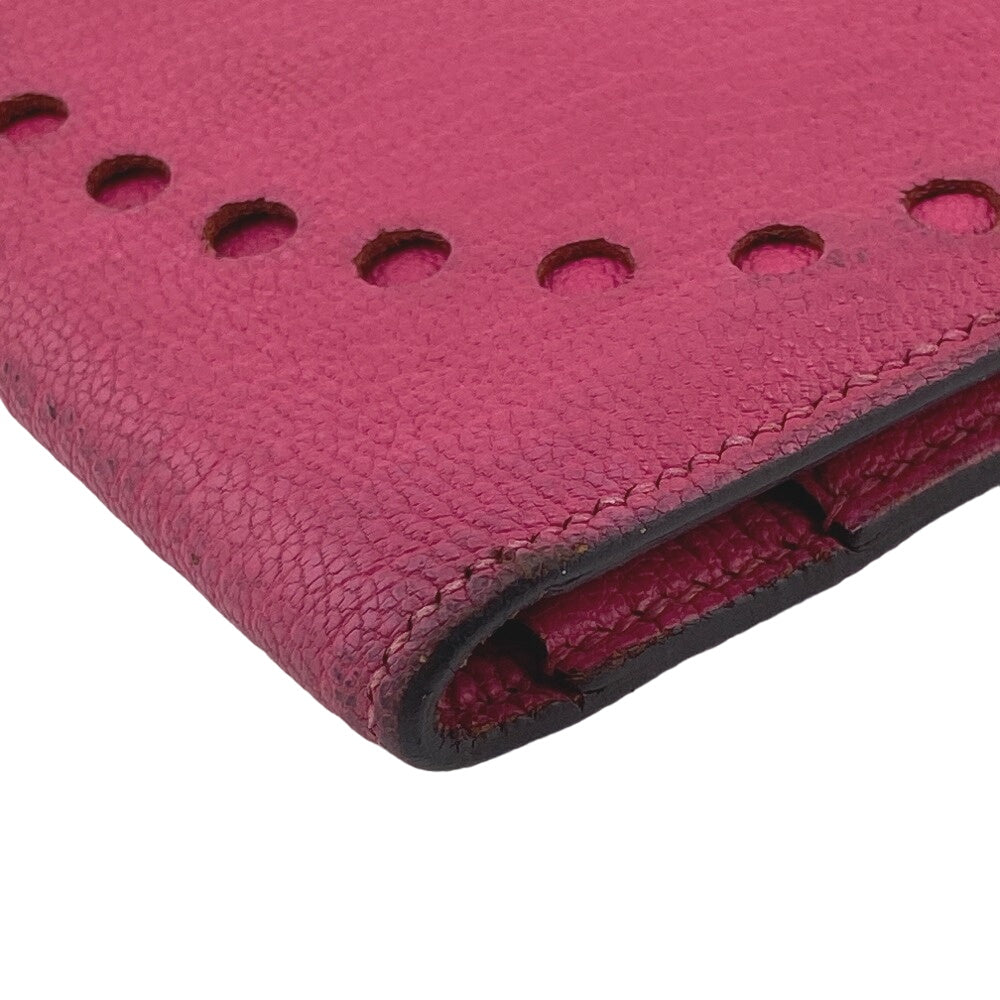 HERMES Bill Compartment Chevre Misol pink Evelyn