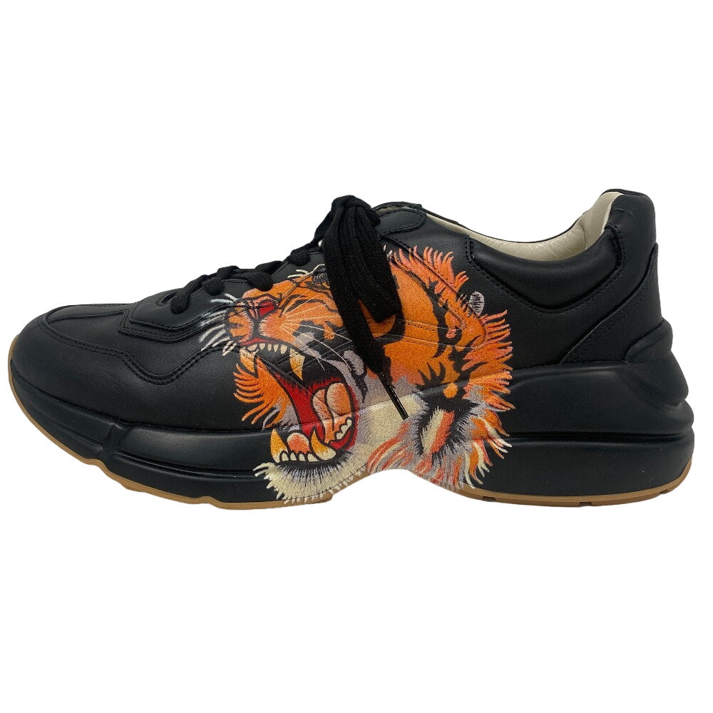 GUCCI sneakers 548635 leather black Ryton 9