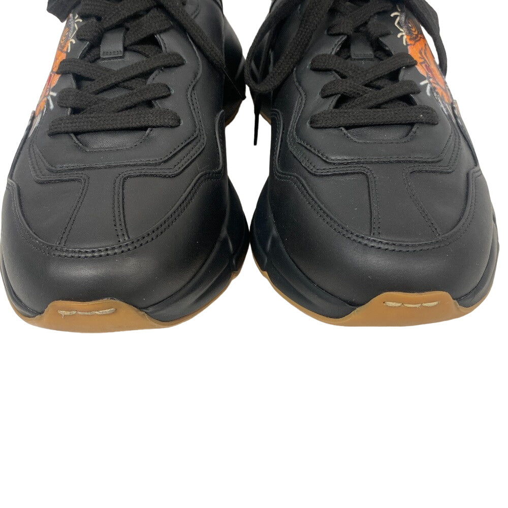 GUCCI sneakers 548635 leather black Ryton 9