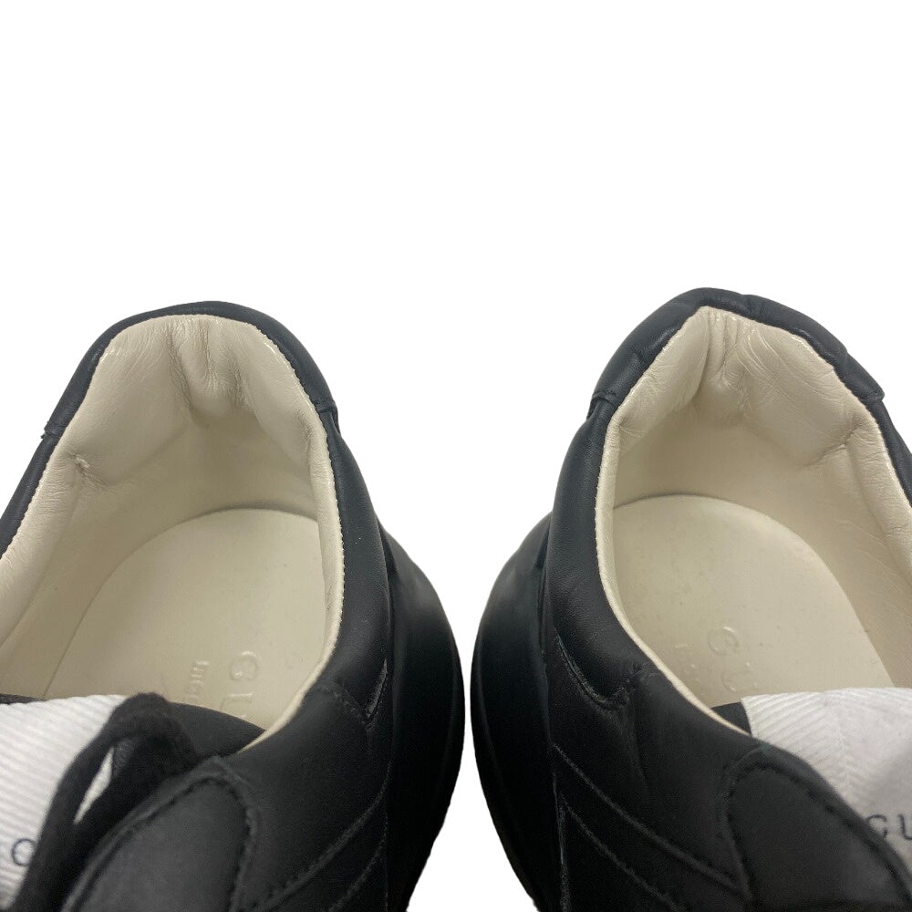 GUCCI sneakers 548635 leather black Ryton 9