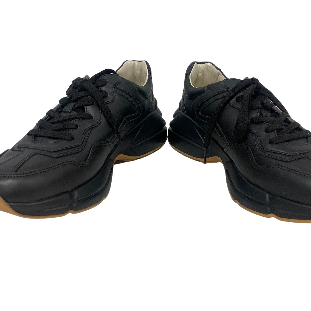 GUCCI sneakers 548635 leather black Ryton 9