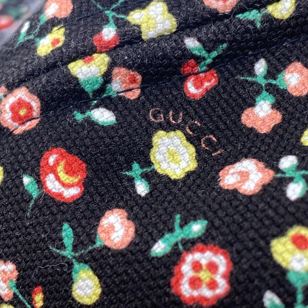GUCCI cap 638300 cotton Brown Floral M