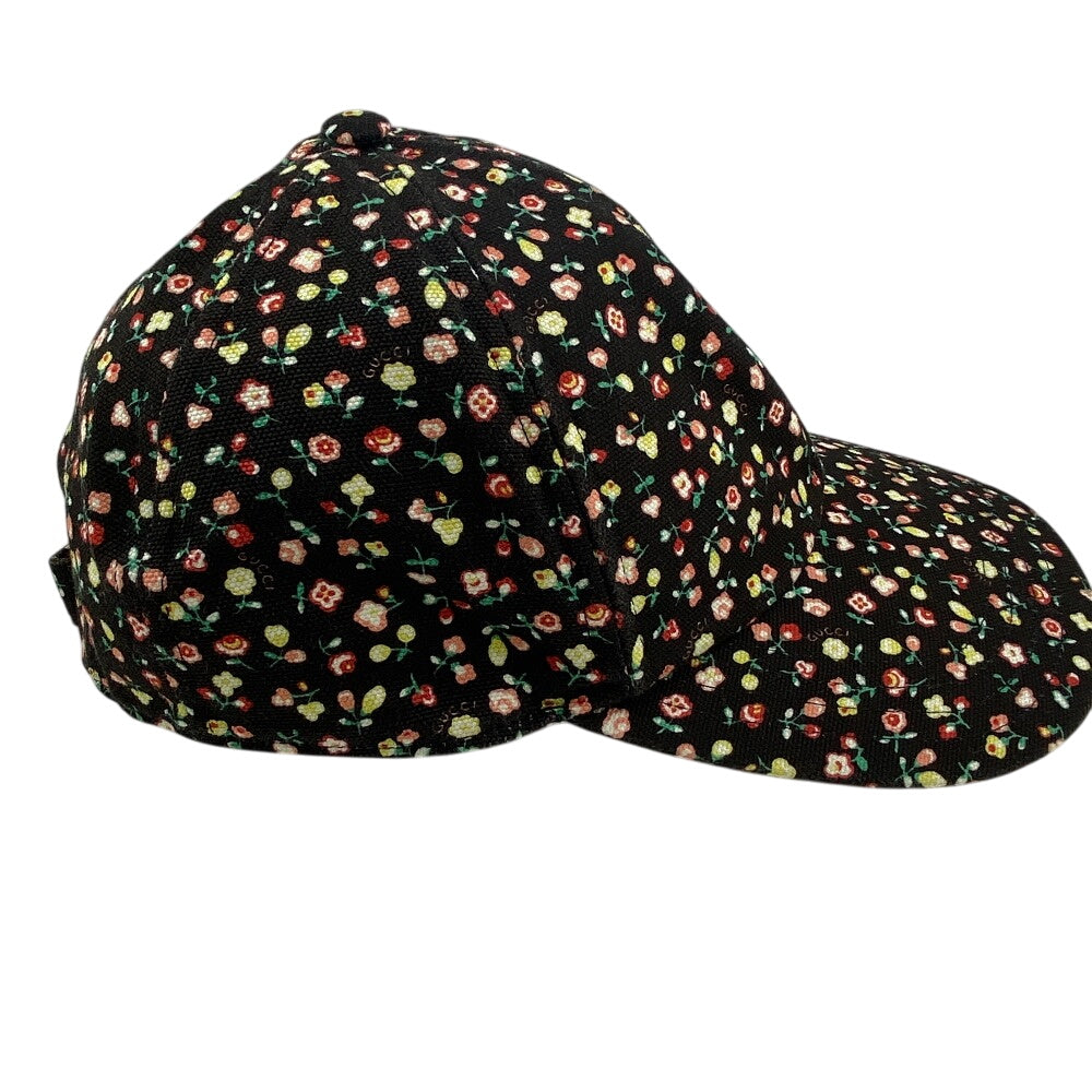 GUCCI cap 638300 cotton Brown Floral M