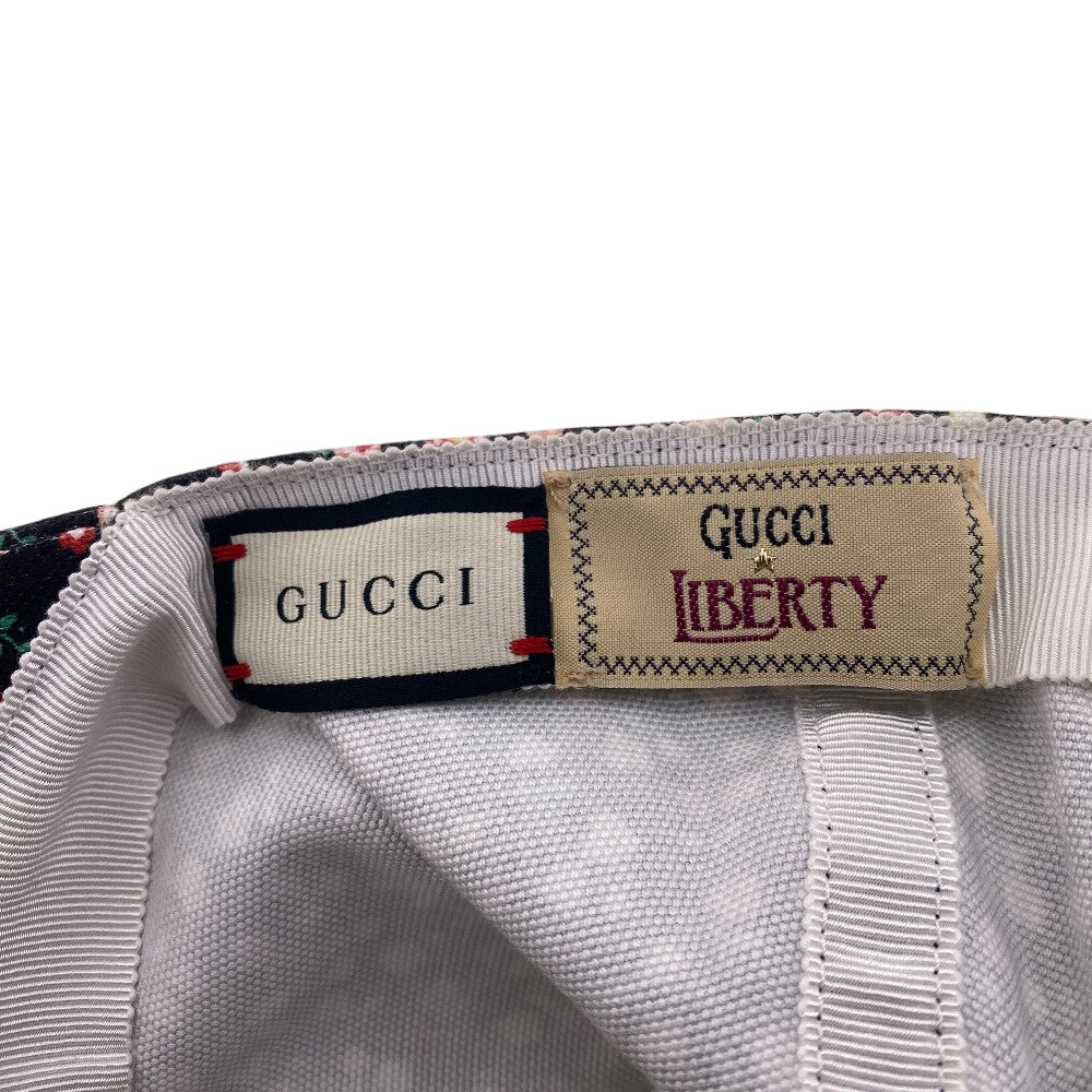 GUCCI cap 638300 cotton Brown Floral M