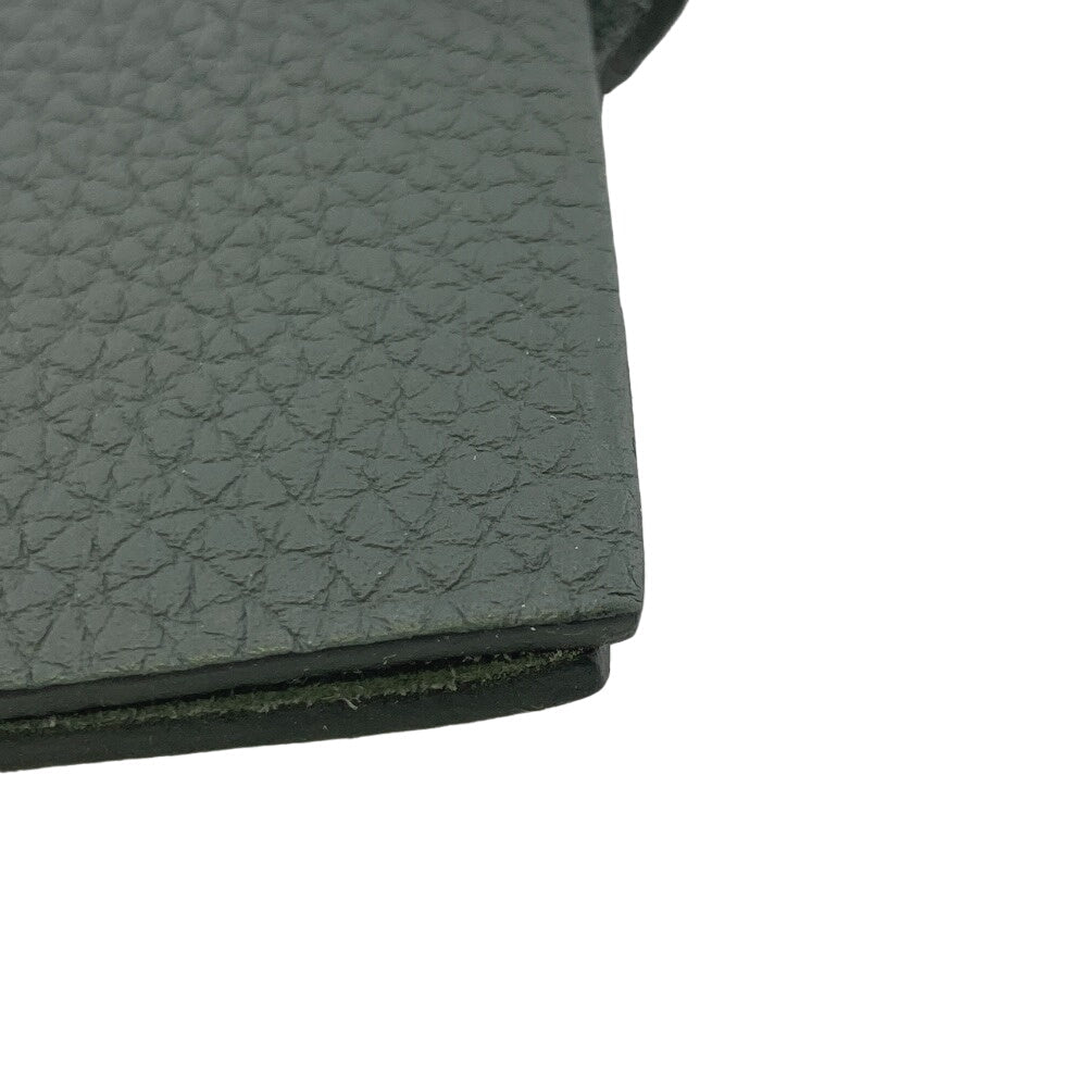 HERMES Notebook cover Taurillon Clemence gray Uris mini