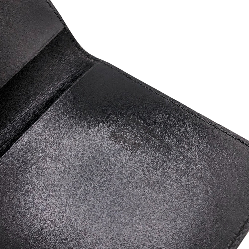 HERMES Notebook cover Box scarf black