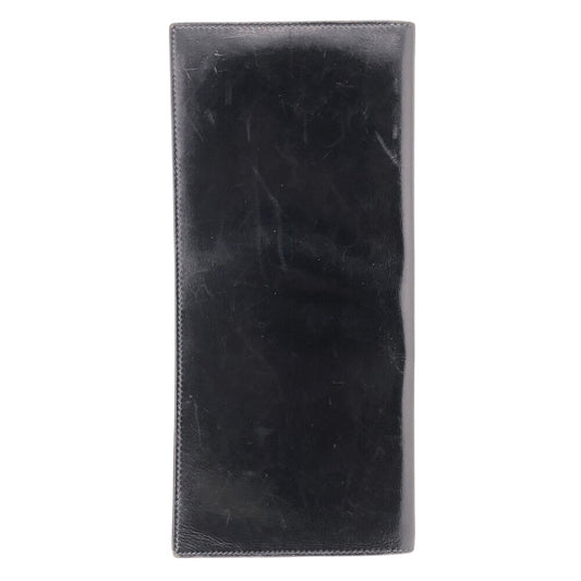 HERMES Notebook cover Box scarf black