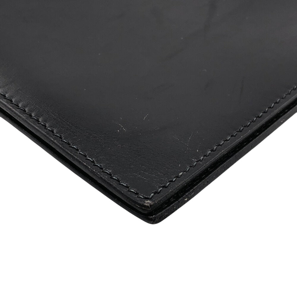 HERMES Notebook cover Box scarf black