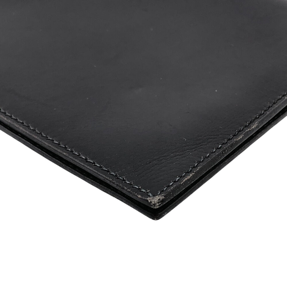HERMES Notebook cover Box scarf black