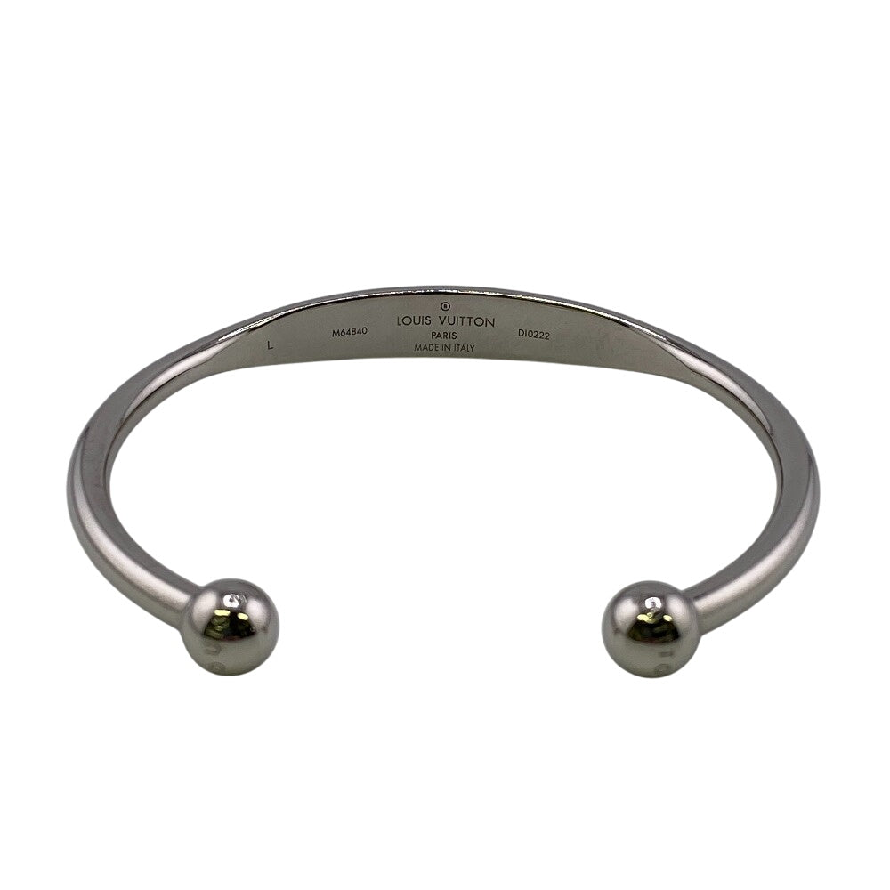 LOUIS VUITTON Bangle M64840 Gold Plated Silver Junk