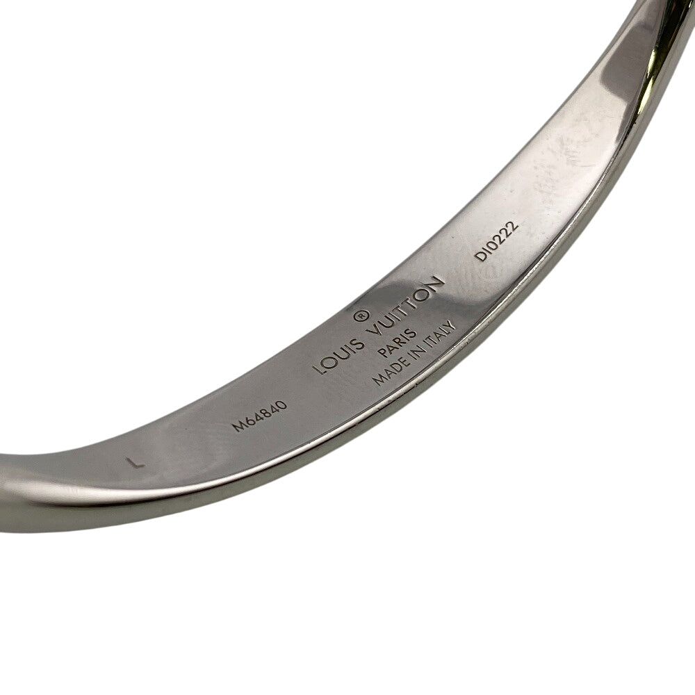 LOUIS VUITTON Bangle M64840 Gold Plated Silver Junk