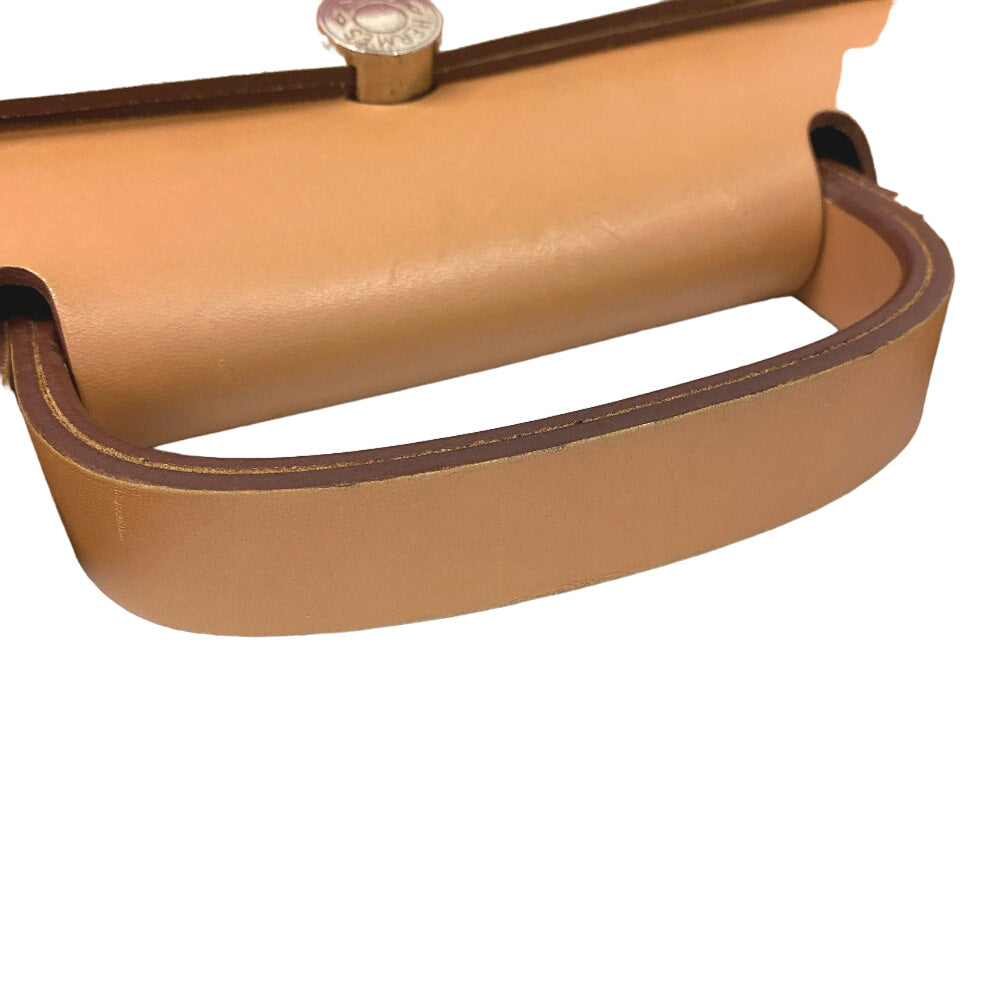 HERMES Handbag canvas pink Herbag zip cabin