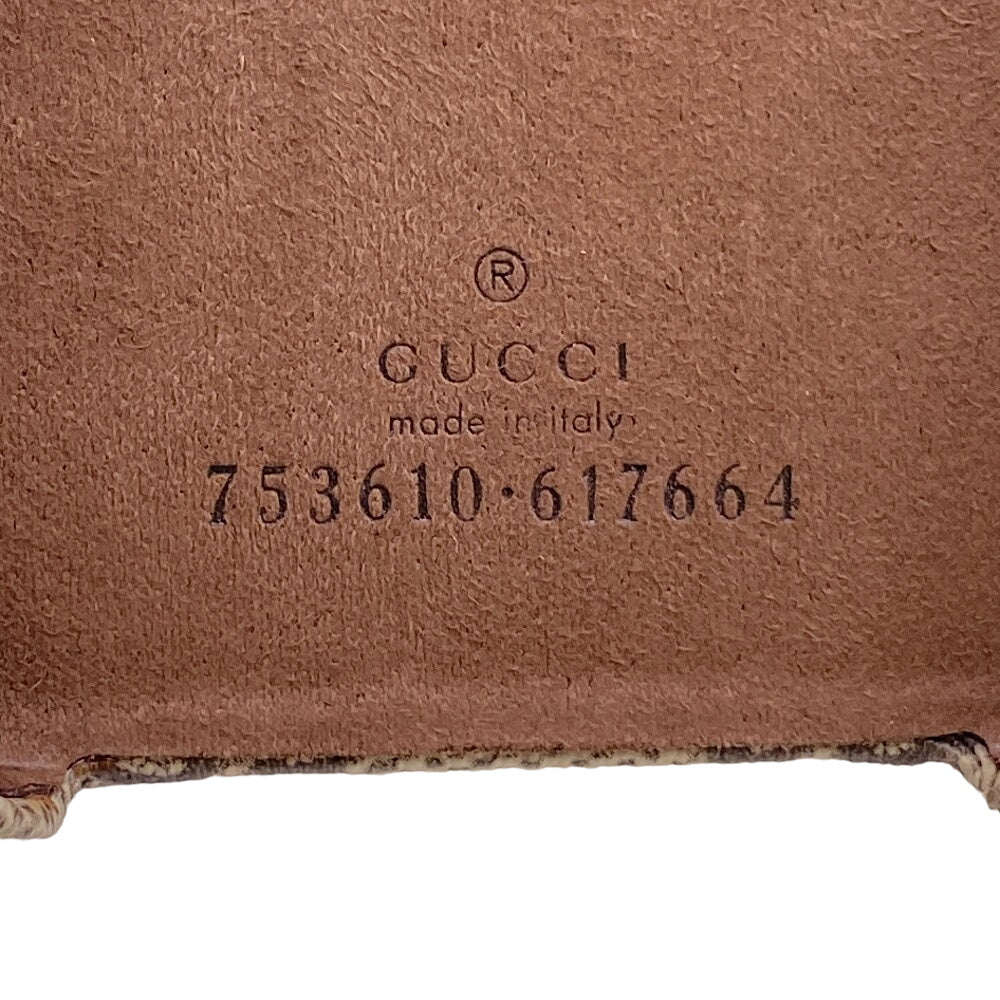 GUCCI iPhone case 753610 PVC beige GG Supreme