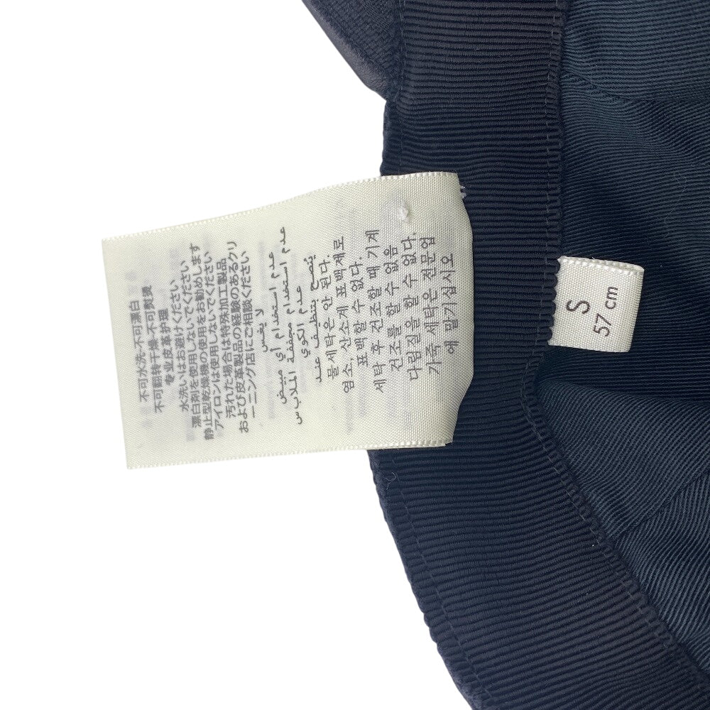 GUCCI cap 200035 Cotton, Polyester black GG canvas S/57