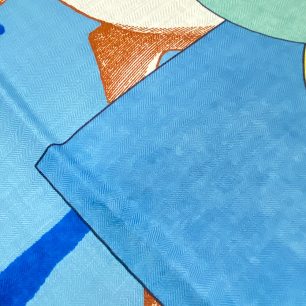 HERMES scarf Silk, Cashmere beige Cashmere x silk Caregean