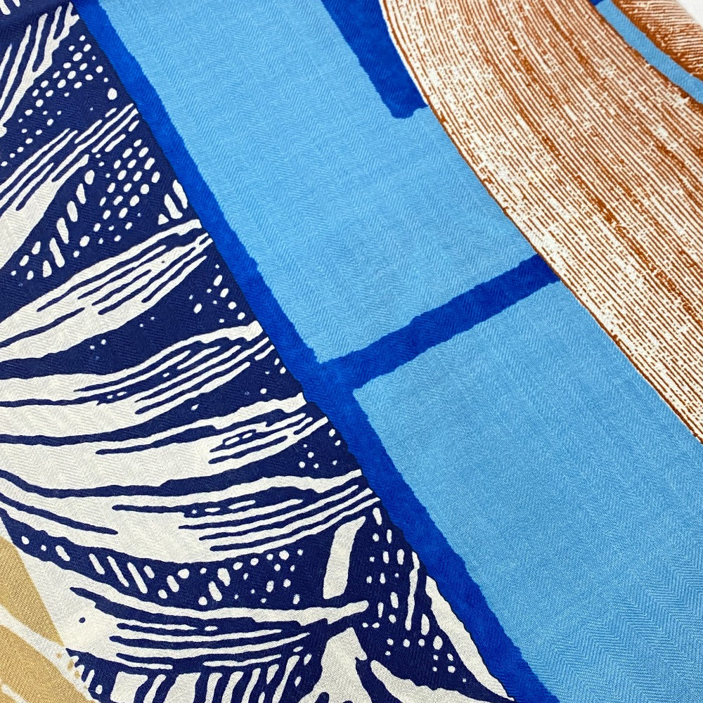 HERMES scarf Silk, Cashmere beige Cashmere x silk Caregean
