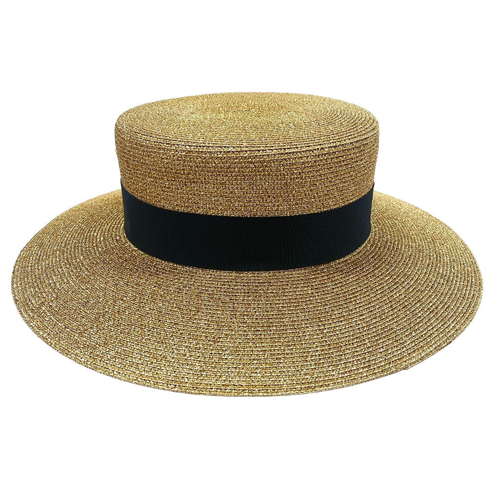 GUCCI hat Metal, Nylon gold Bee L 58