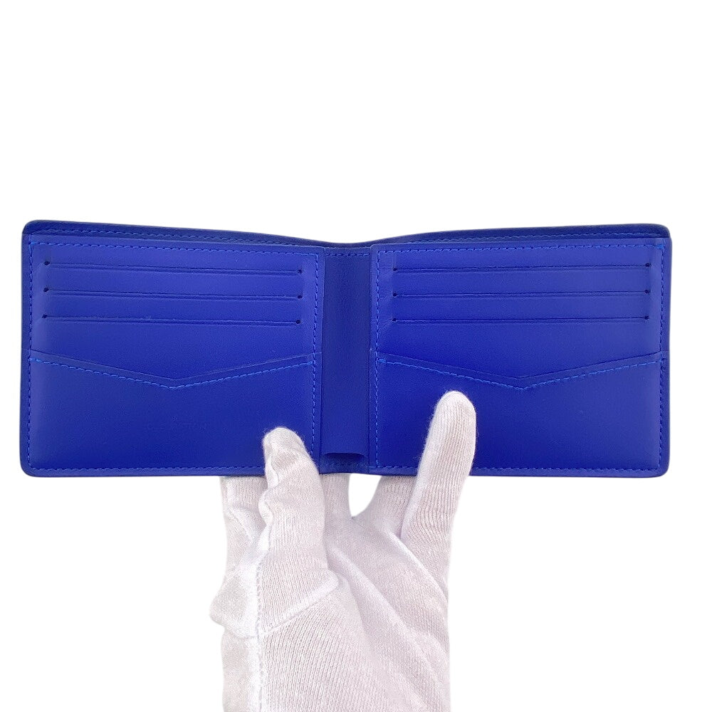 LOUIS VUITTON Bifold Wallet Ｍ80590 Monogram blue Monogram Portefeuille