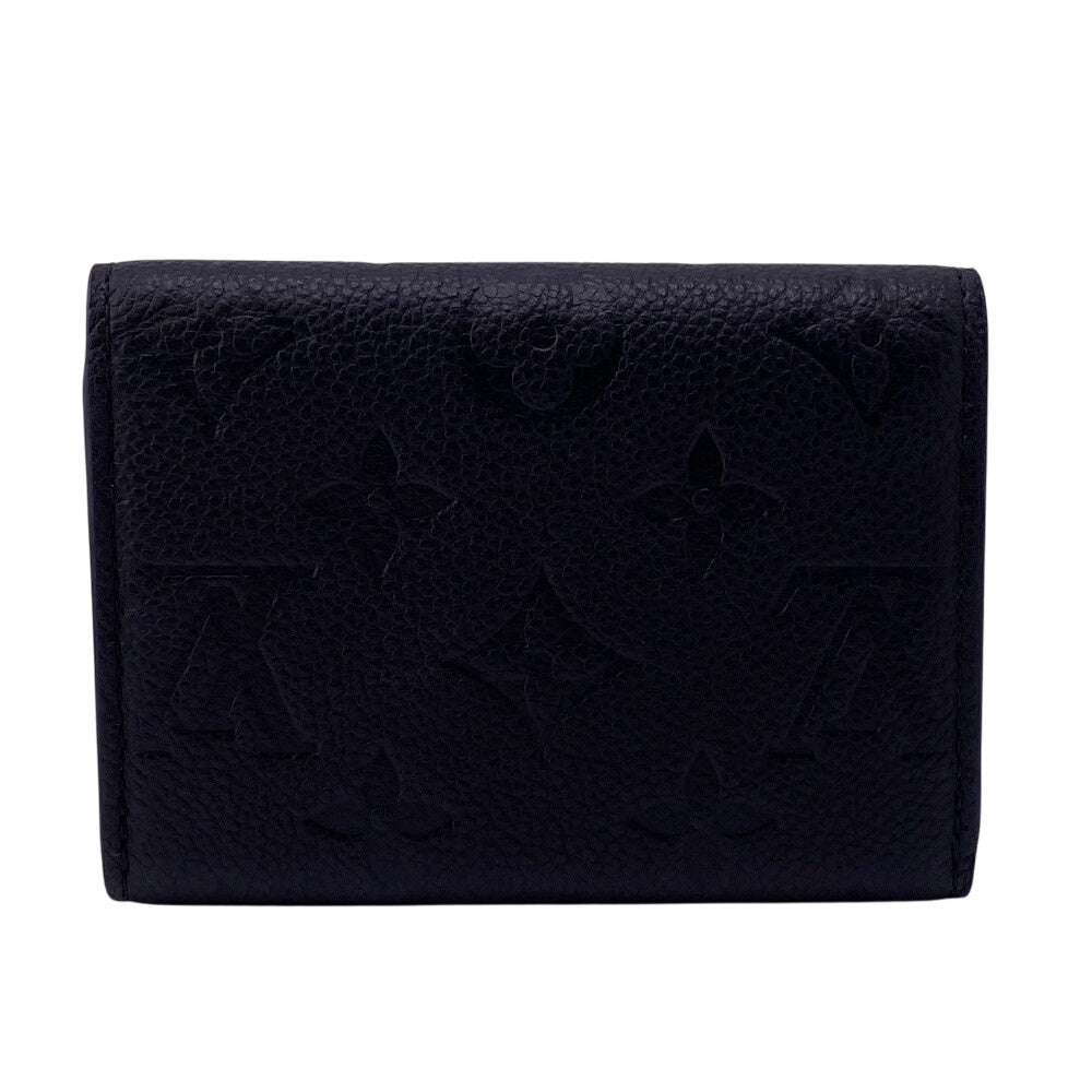 LOUIS VUITTON Coin case M81455 leather black Monogram Porto Monero Zari