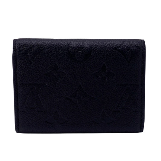LOUIS VUITTON Coin case M81455 leather black Monogram Porto Monero Zari