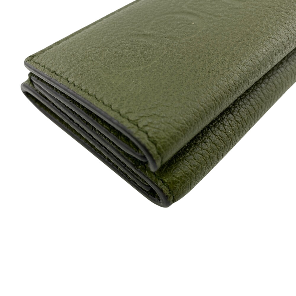 GUCCI Tri-fold wallet 736151 leather green