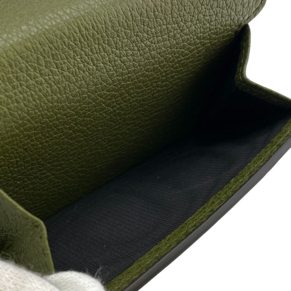 GUCCI Tri-fold wallet 736151 leather green