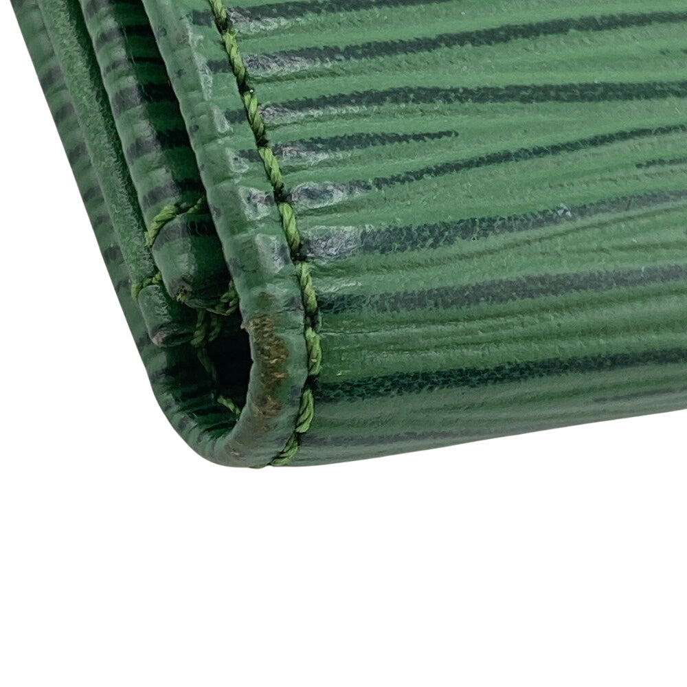 LOUIS VUITTON Coin case M63414 leather Borneo Green Epi Portomonet Simple