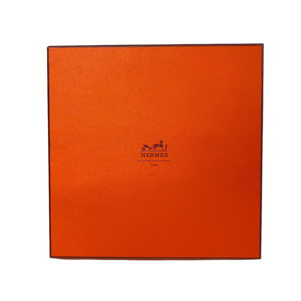 HERMES scarf silk white Carre