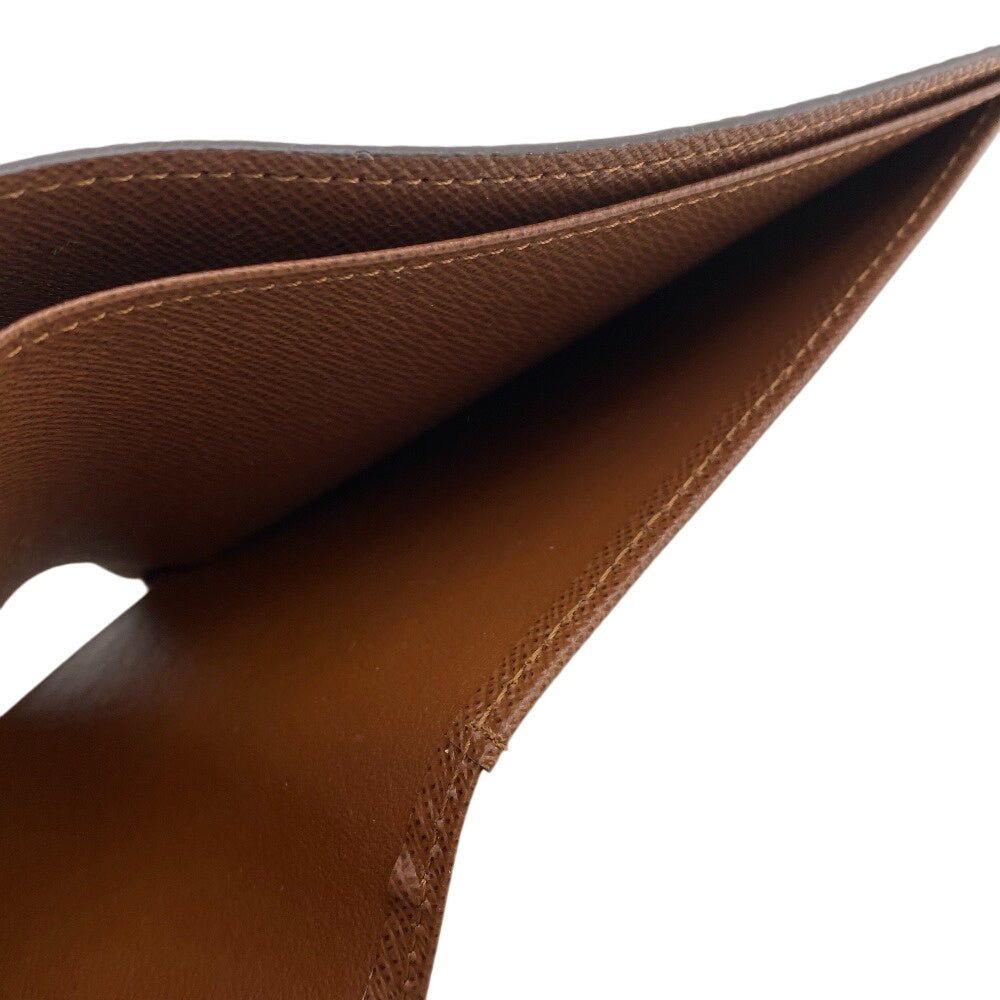 LOUIS VUITTON Bill Compartment M60895 leather Brown Monogram Portefeuille