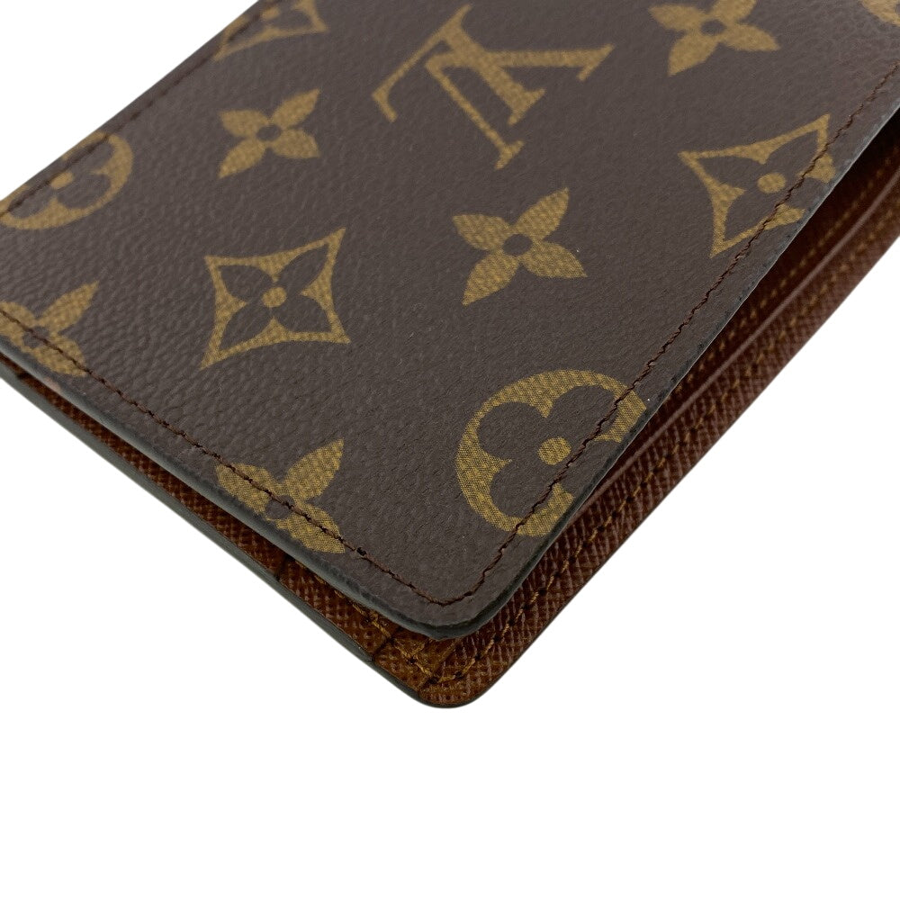 LOUIS VUITTON Bill Compartment M60895 leather Brown Monogram Portefeuille