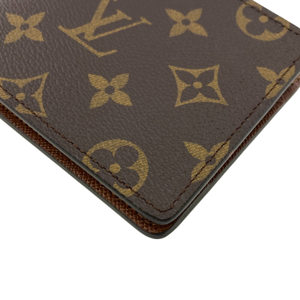 LOUIS VUITTON Bill Compartment M60895 leather Brown Monogram Portefeuille