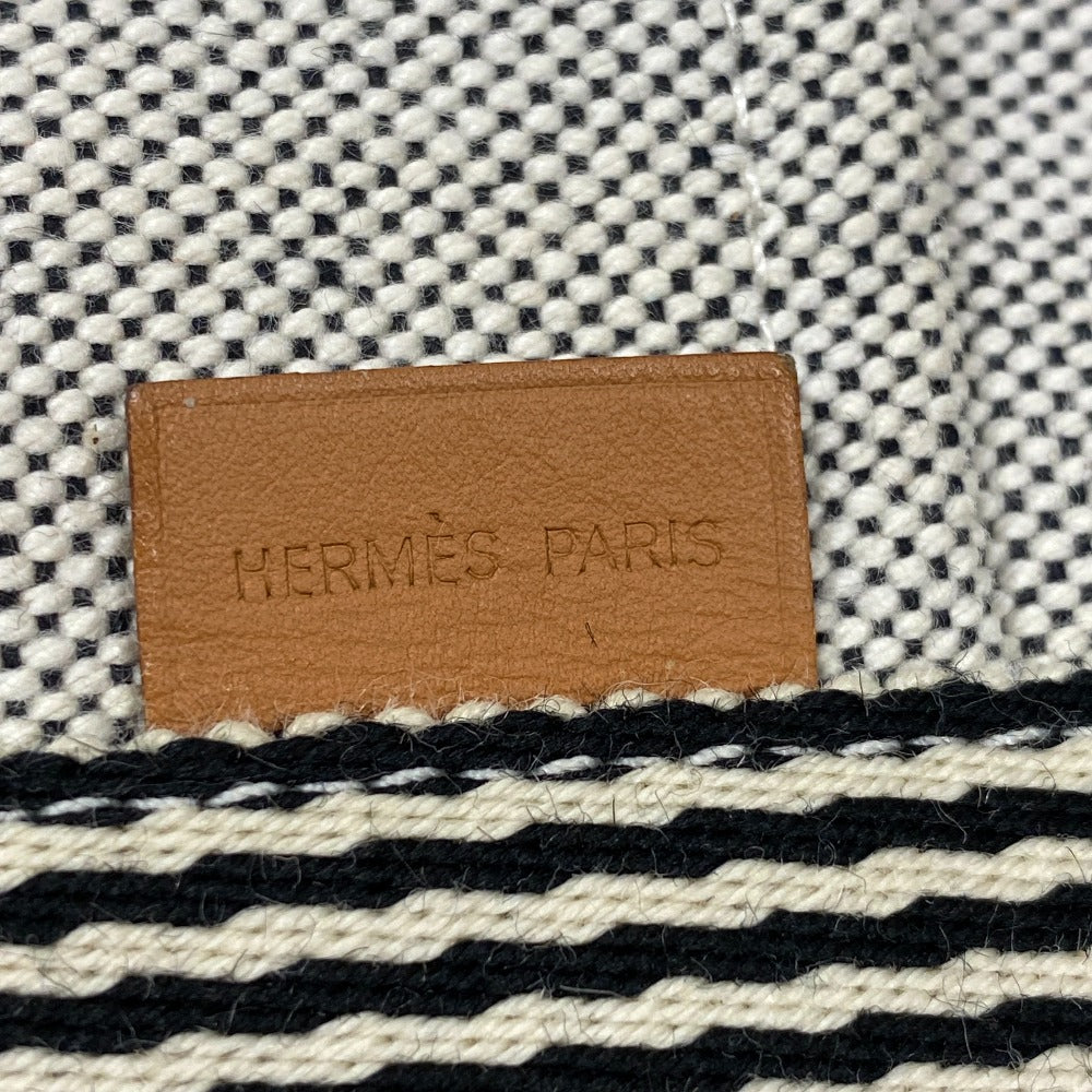 HERMES Tote Bag canvas gray New Fool ToeMM